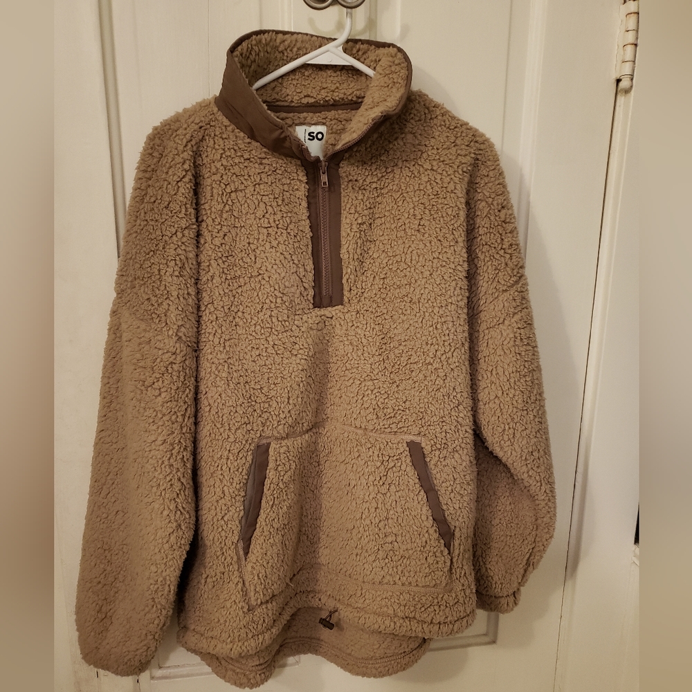 SO Sherpa Teddy Bear Fleece - Picture 1 of 10